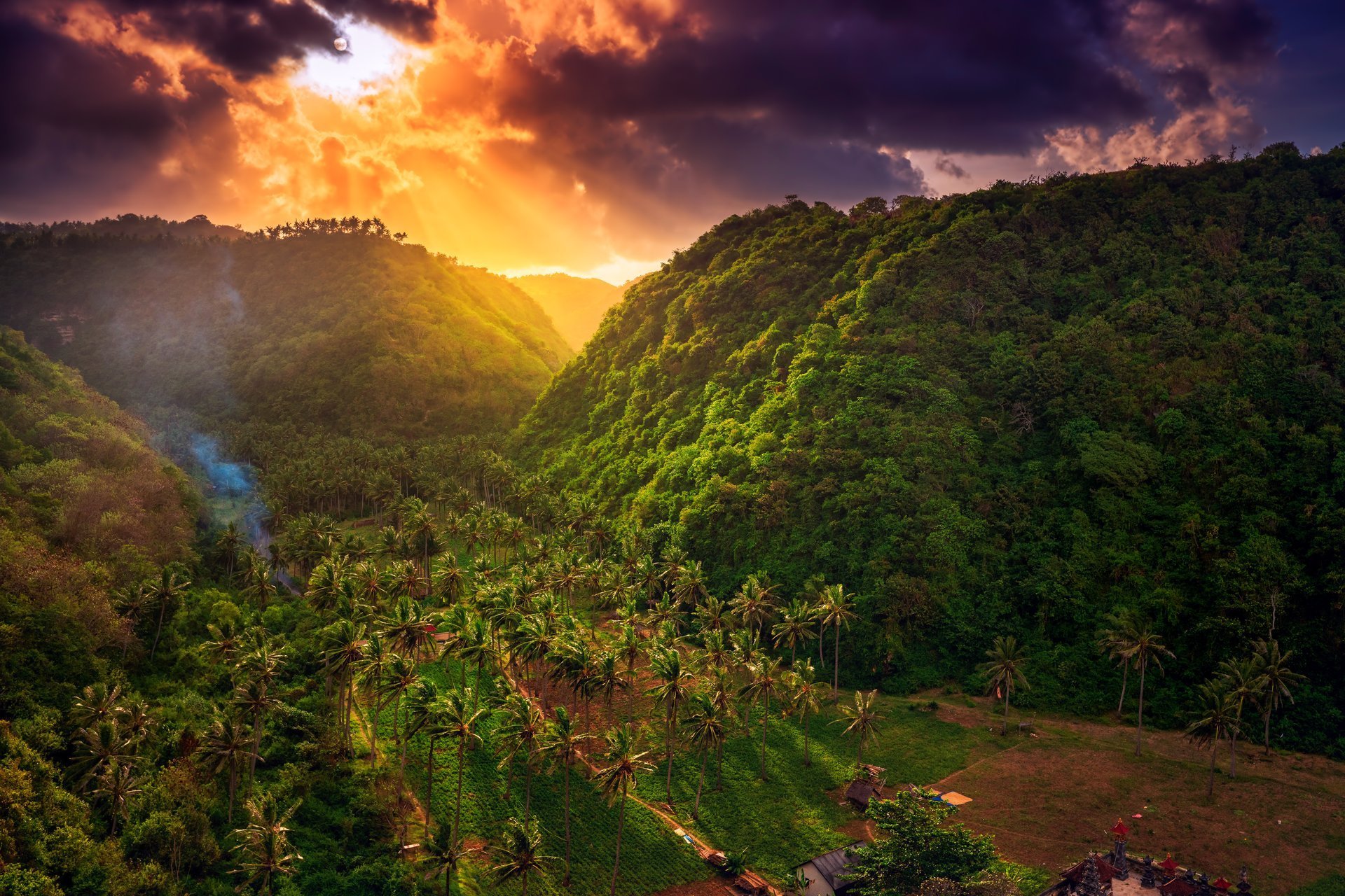 Sacred tropical landscape in San Marcelino, Zambales - God's creation as our sanctuary